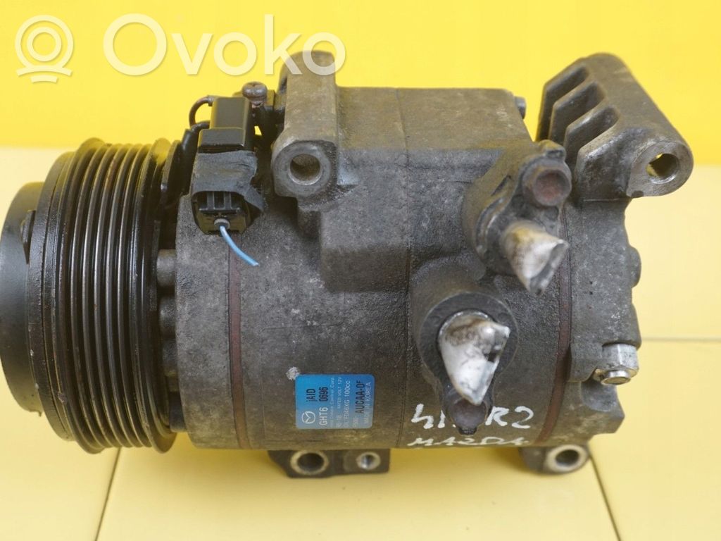 Air conditioning (A/C) compressor (pump)   SH01,4HTR2,F500AUCAA0E,FD46XG100CC