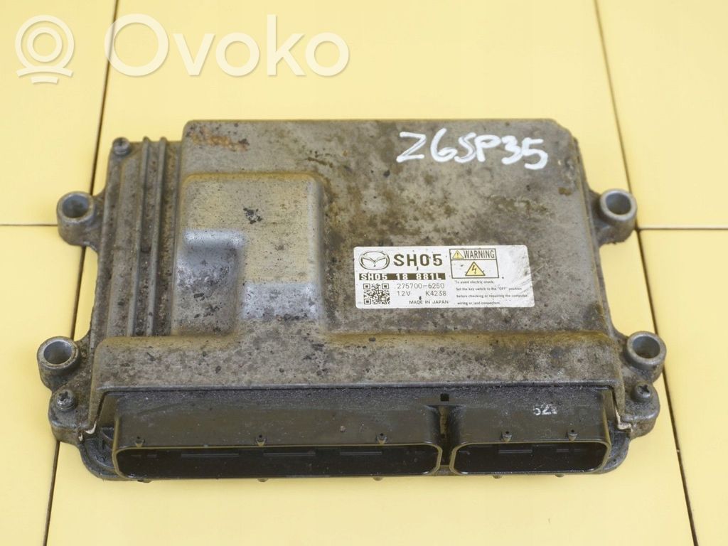 Sterownik / Moduł ECU   SH0518881L,SH01,26SP35,275700,2757006250,6250