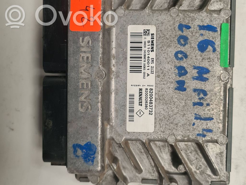 Engine control unit/module   8200326380,S110140011A,8200483732
