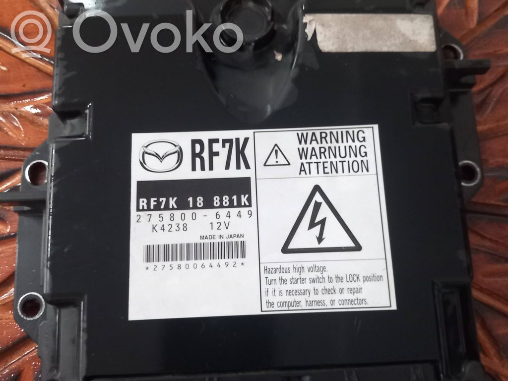 Mazda 6 Engine control unit/module 
