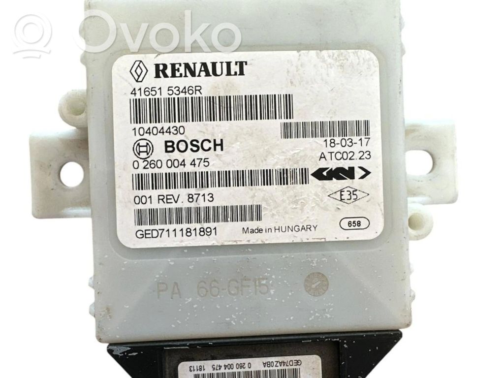 Renault Dacia Duster Inne komputery / moduły / sterowniki 