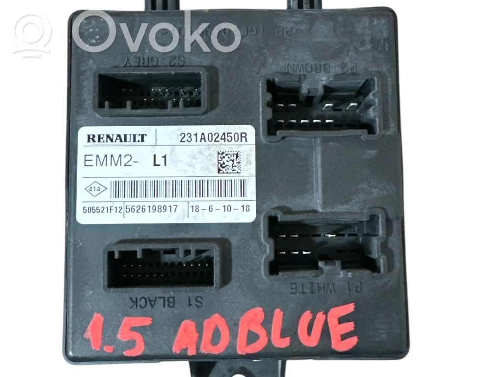 Dacia Duster II Other control units/modules 