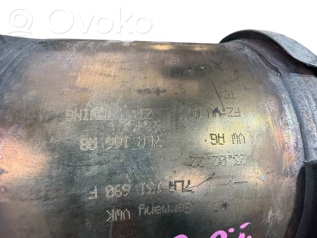 Volkswagen Crafter Filtr cząstek stałych Katalizator / FAP / DPF 