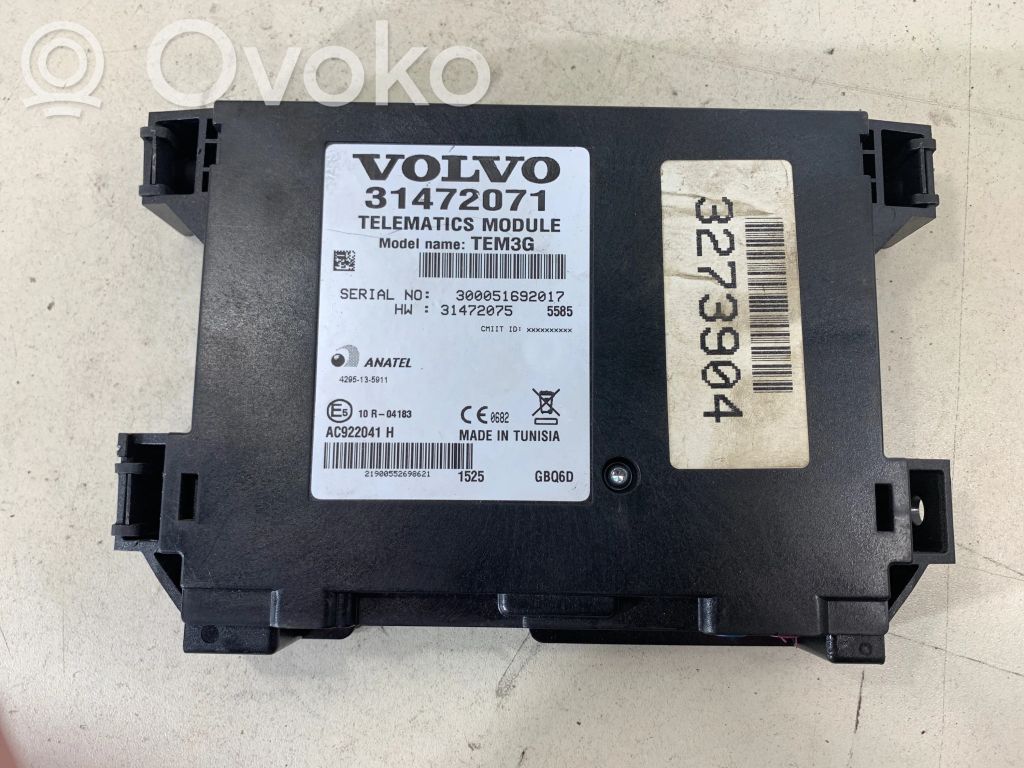Volvo V60 Other control units/modules 