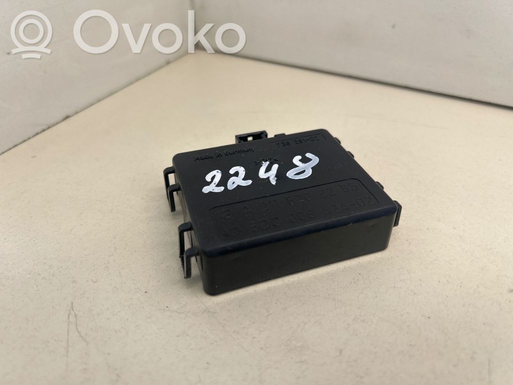 Mercedes-Benz E W211 Sensor de lluvia 