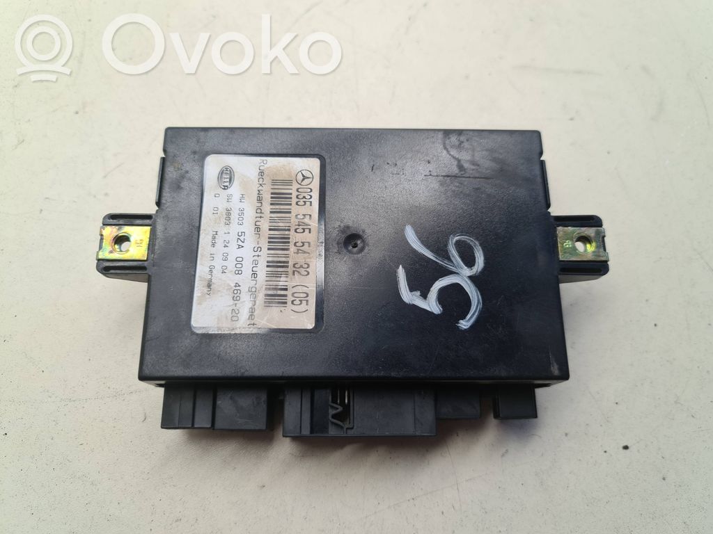 Mercedes-Benz E W211 Tailgate/trunk control unit/module 
