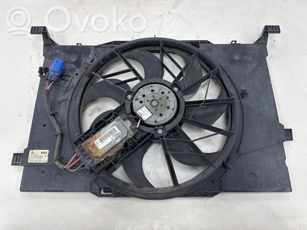 Mercedes-Benz B W245 Elektrisks radiatoru ventilators 