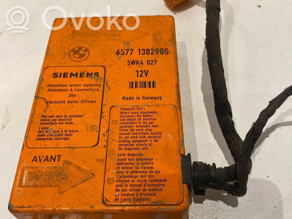 BMW 3 E36 Gaisa spilvenu vadības bloks 