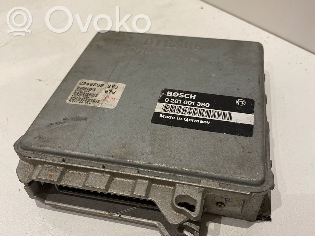Engine control unit/module   2246682,0281001380