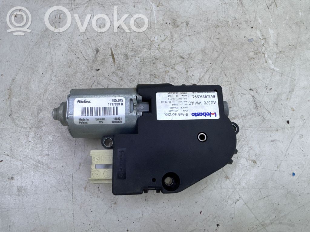 Audi A3 S3 8V Moottori/käyttölaite 