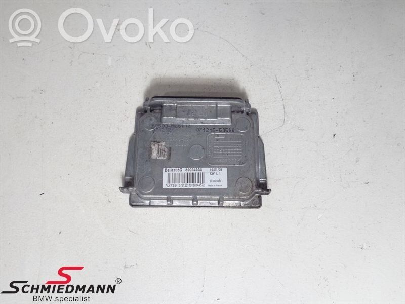 BMW 1 E81 E87 Module de ballast de phare Xenon 