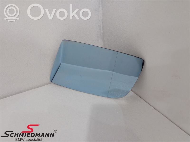 BMW 5 E60 E61 Spoguļa stikls 