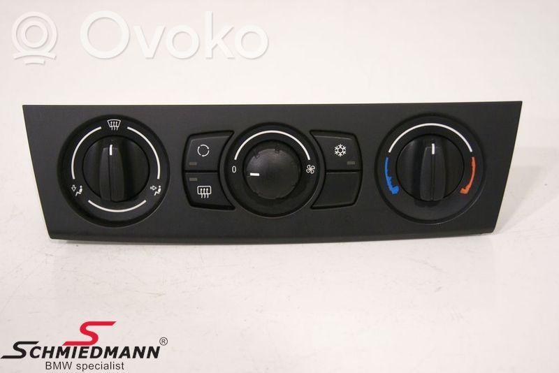 Climate control unit   64119286618,64119221856,64119216022,64116954664,64116960860,64116968012,64116972411,64116988064,64119129937,64119147297,64119162986,64119168116