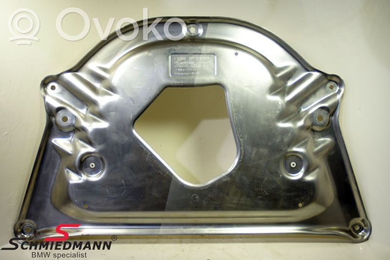 Placa protectora/protector antisalpicaduras motor   31116759878