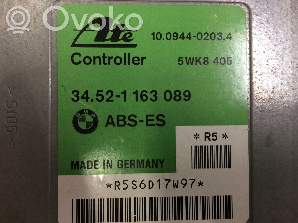 ABS control unit/module   34521164899