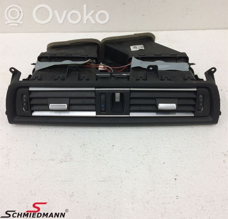 BMW 5 F10 F11 Dysze / Kratki środkowego nawiewu deski rozdzielczej 