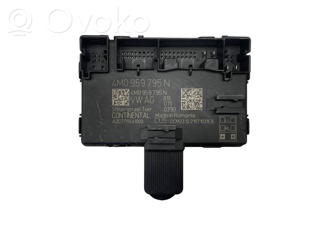 Porsche Taycan 9J1 Unité de commande module de porte 