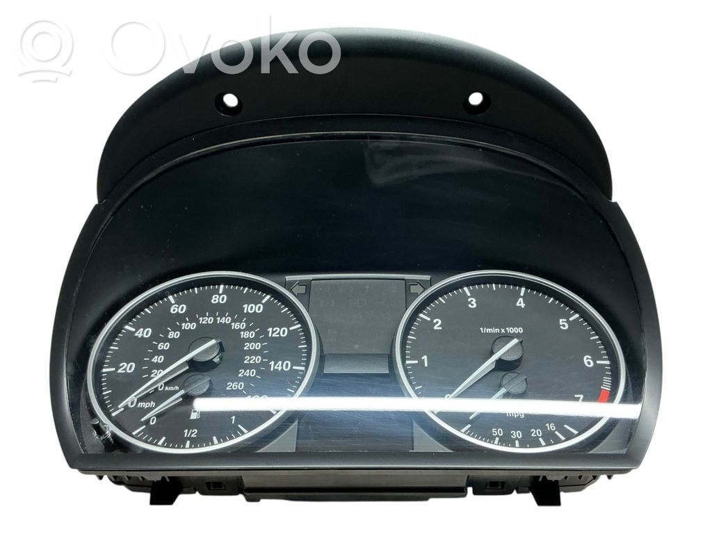 BMW 3 E90 E91 Speedometer (instrument cluster) 