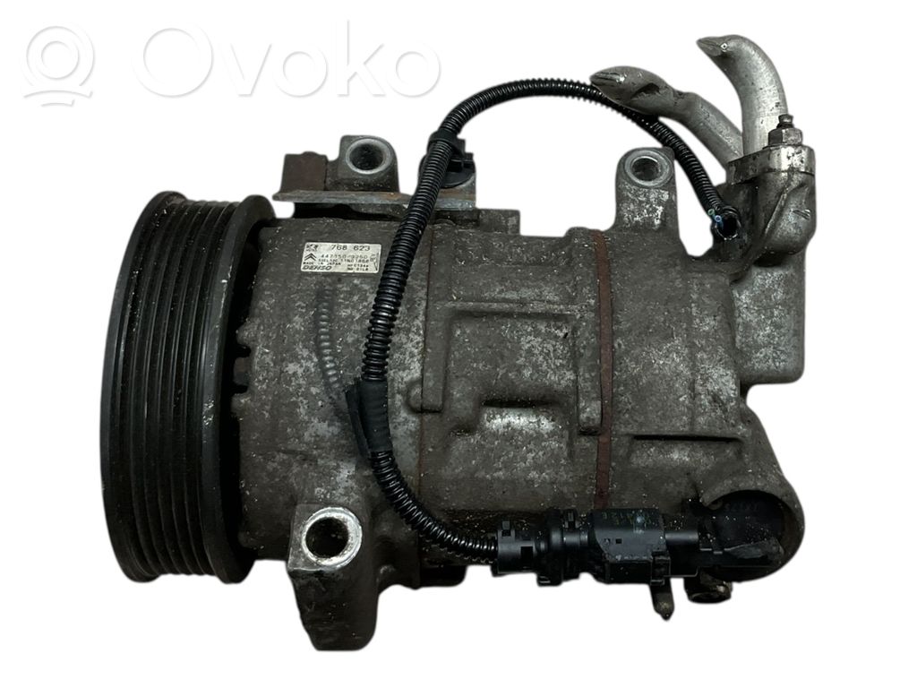 Peugeot 308 Air conditioning (A/C) compressor (pump) 