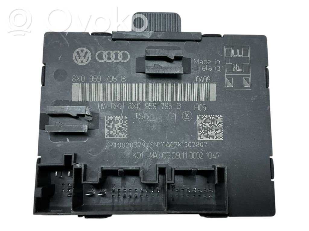 Skoda Superb B6 (3T) Door control unit/module 