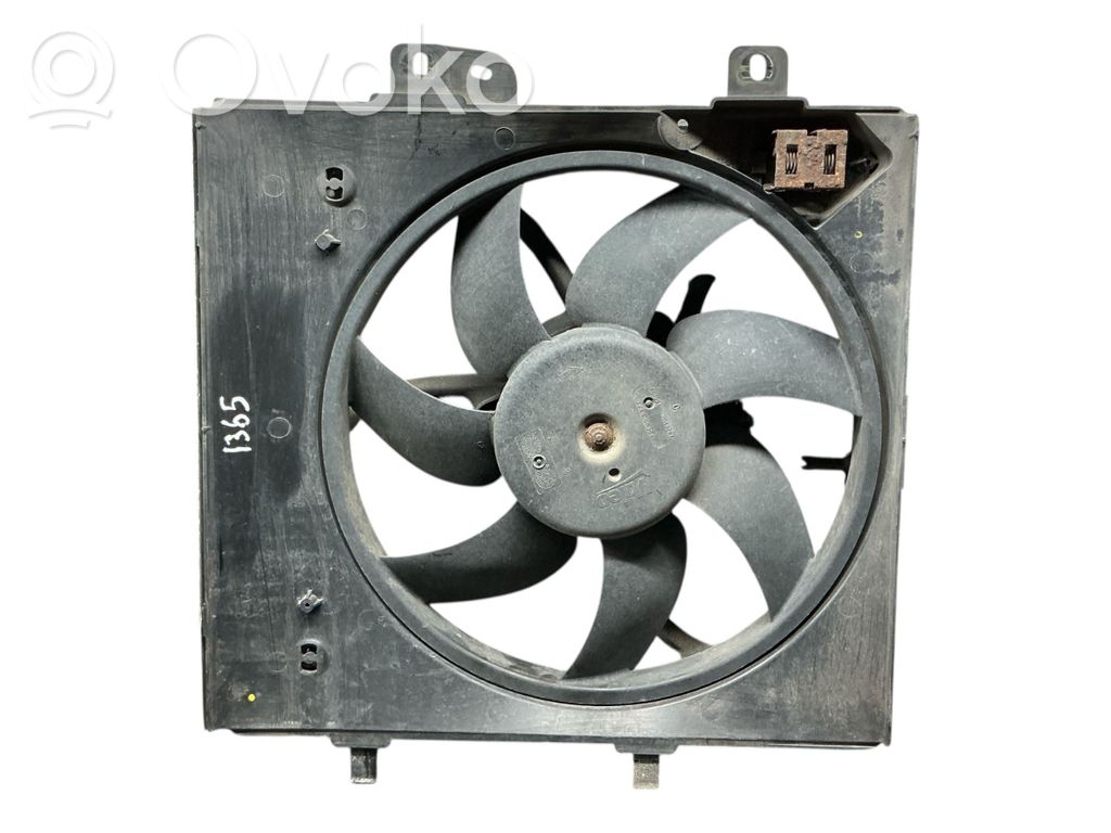 Peugeot 208 I Electric radiator cooling fan 