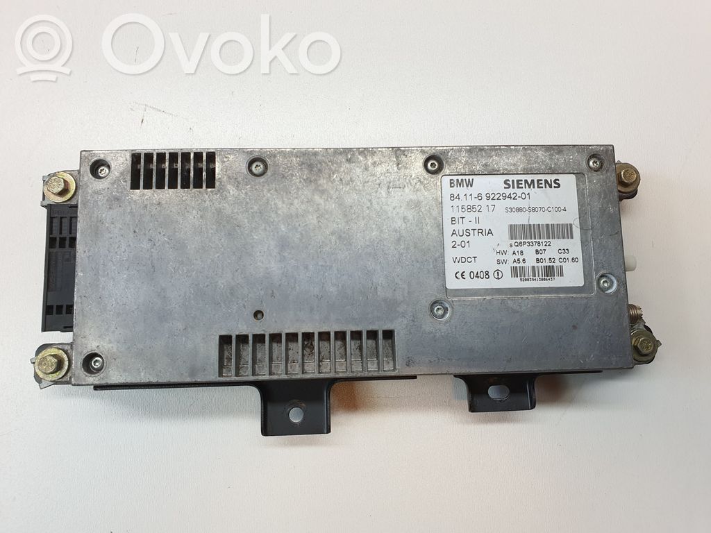 BMW 5 E39 Tālruņa vadības bloks 