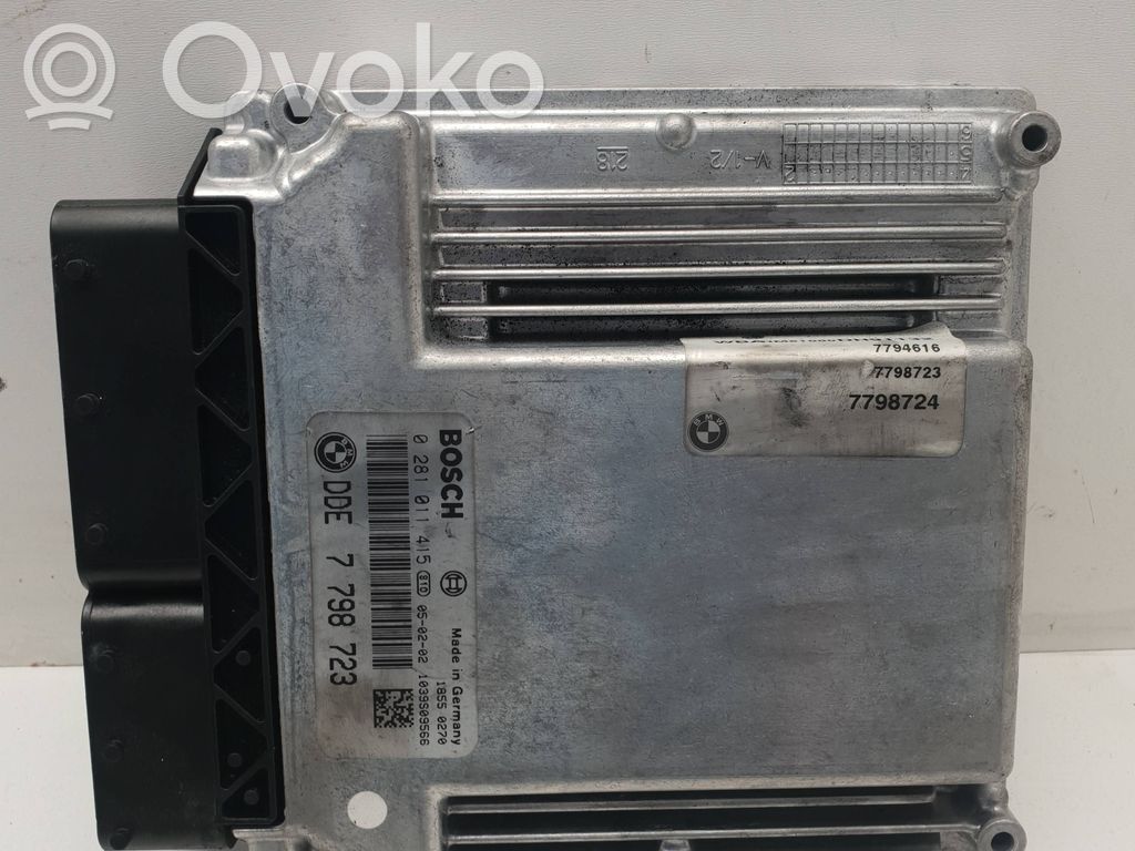 BMW 7 E65 E66 Engine control unit/module 