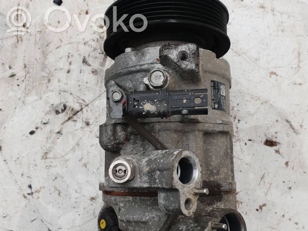 BMW 3 F30 F35 F31 Kompresor / Sprężarka klimatyzacji A/C 