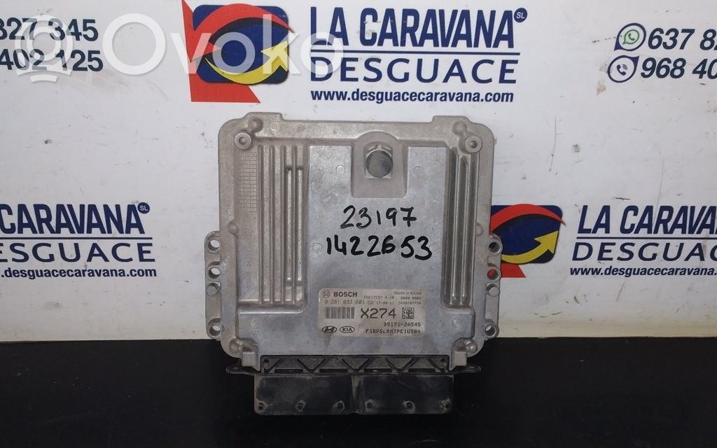 KIA Carens III Engine control unit/module 