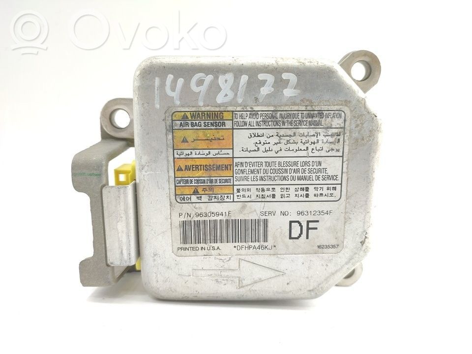 Daewoo Nubira Airbag control unit/module 