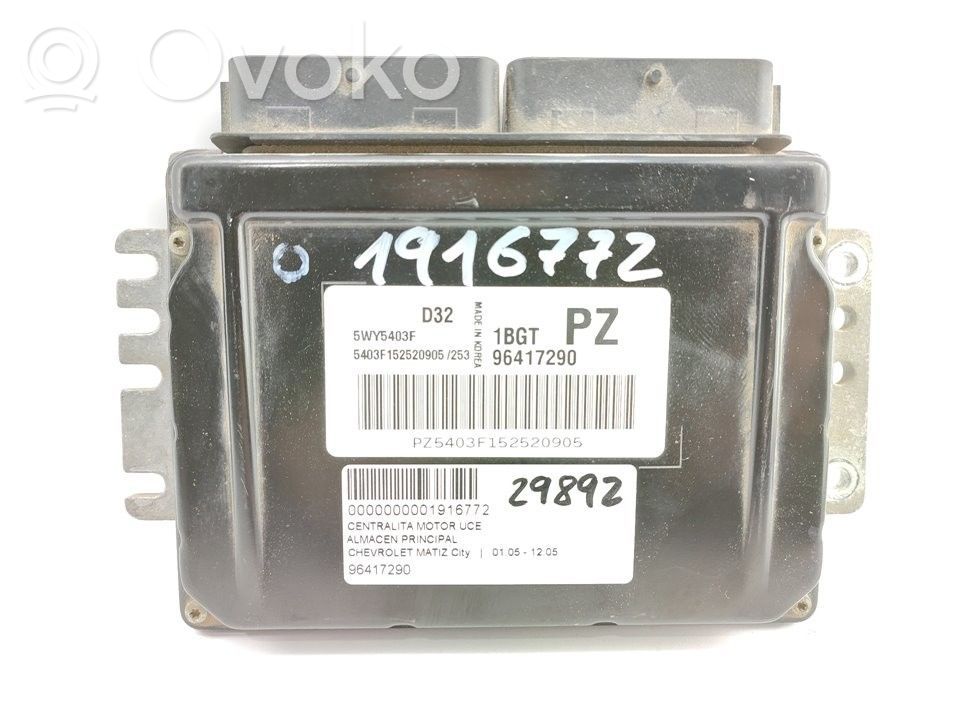 Chevrolet Matiz Engine control unit/module 