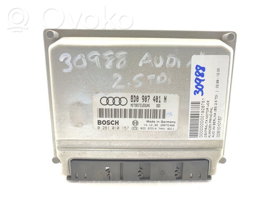 Audi A4 S4 B5 8D Unitate/modul de control motor 