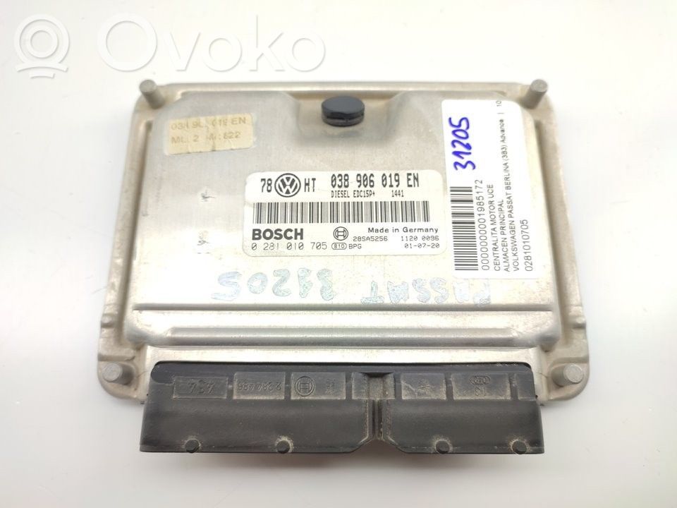 Engine control unit/module   0281010705