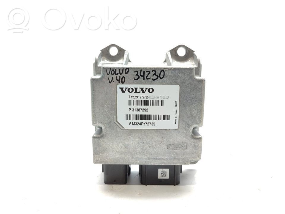 Volvo V40 Airbag control unit/module 