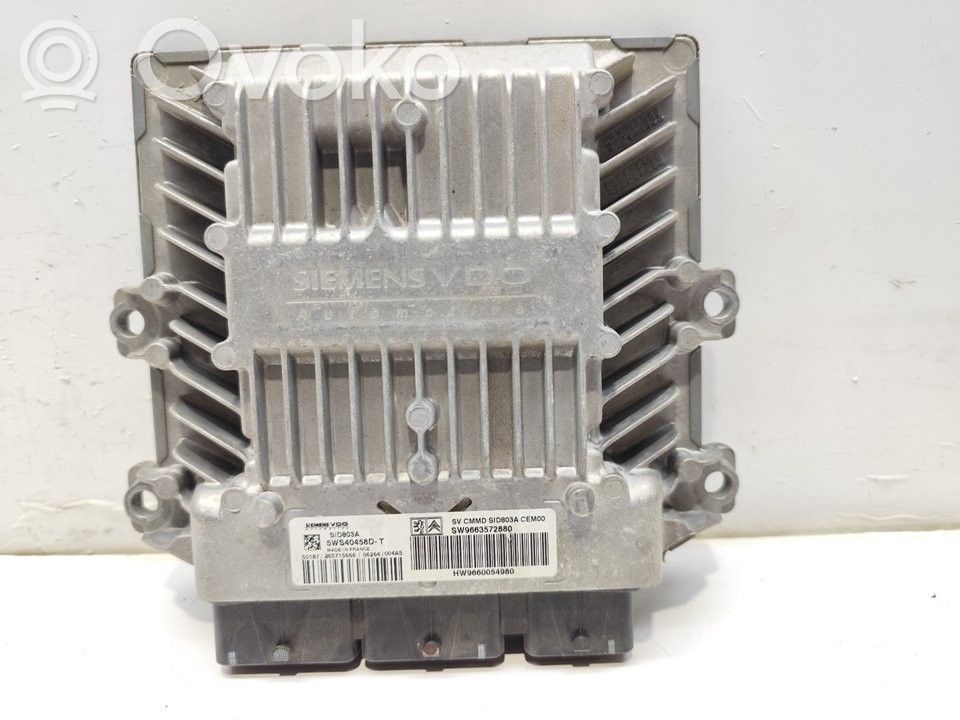 Engine control unit/module   9660054980