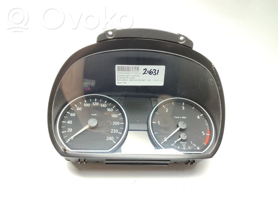 Speedometer (instrument cluster)   6947136