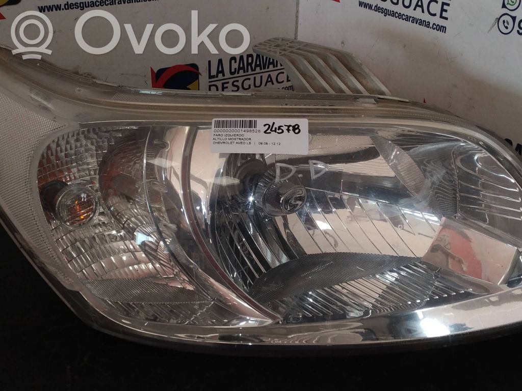 Chevrolet Aveo Headlight/headlamp 