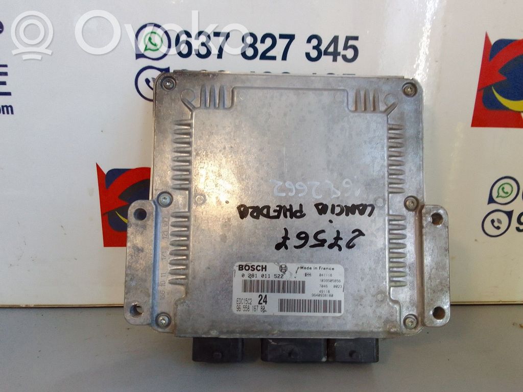 Lancia Phedra Engine control unit/module 