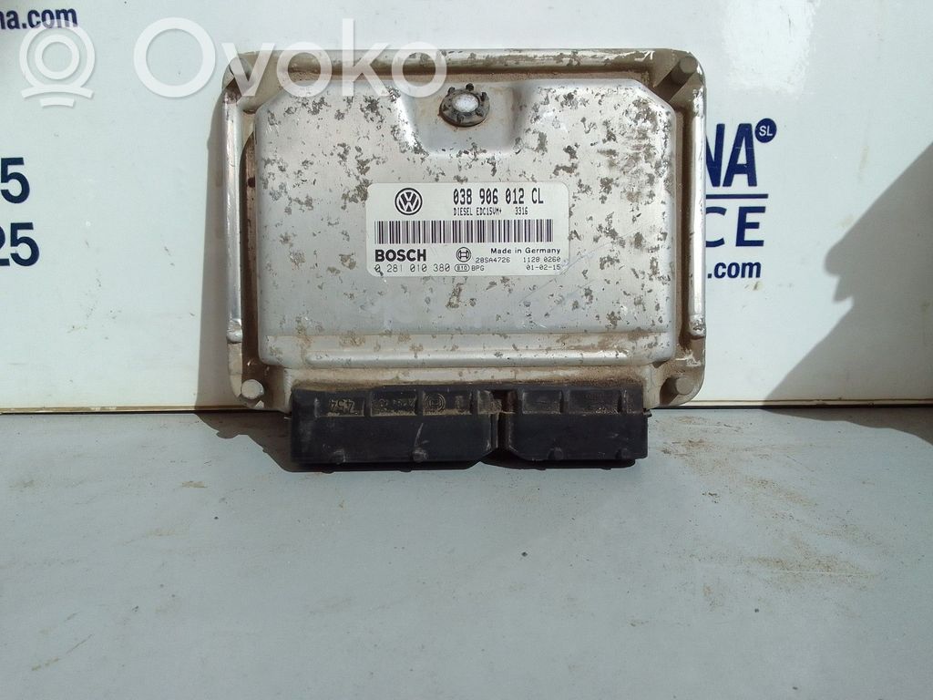 Skoda Octavia Mk1 (1U) Engine control unit/module 
