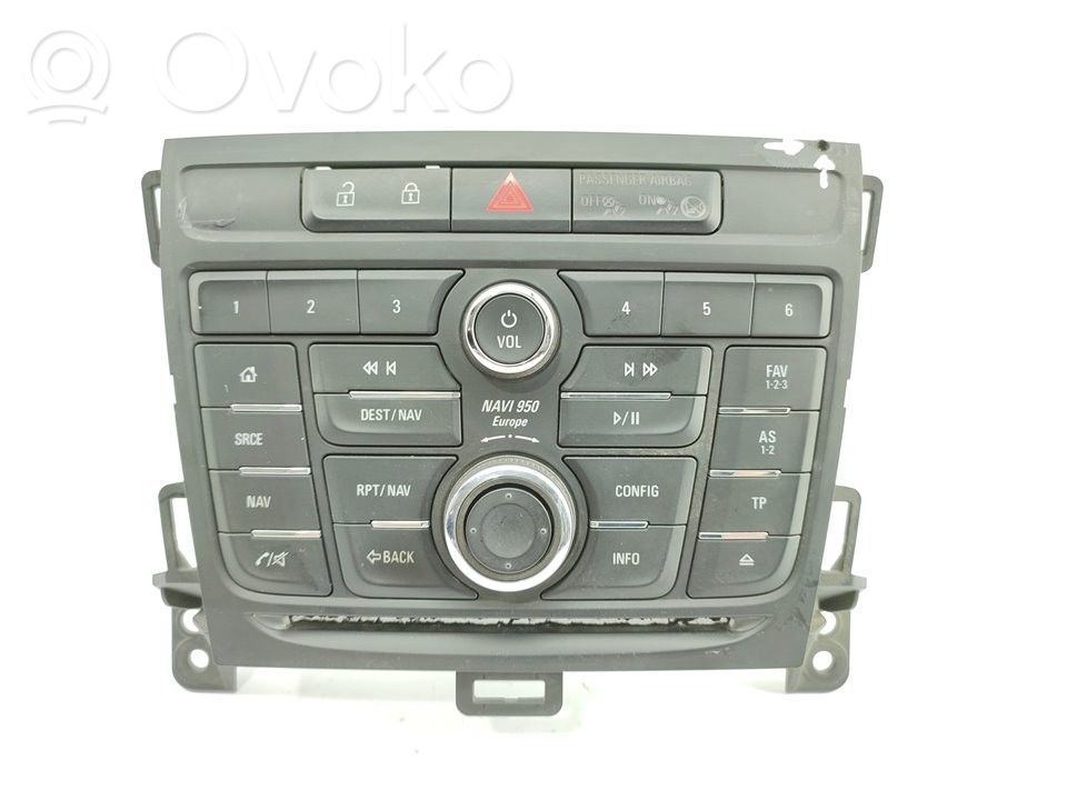 Opel Zafira C Interruptor de control multifunción 