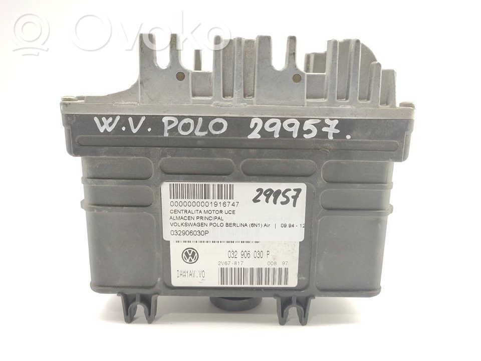 Volkswagen Polo III 6N 6N2 6NF Engine control unit/module 