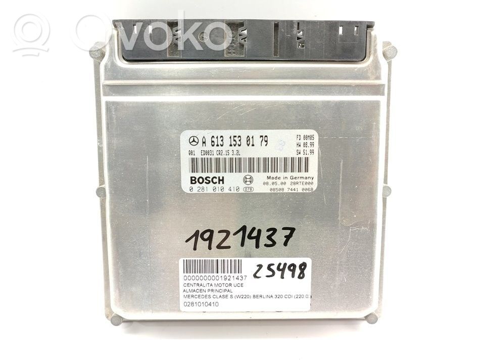 Mercedes-Benz Sprinter W901 W902 W903 W904 Unitate/modul de control motor 