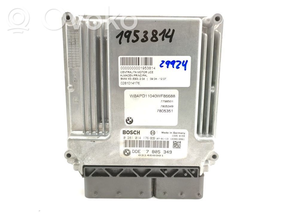 Unidad de control/módulo del motor   0281014176