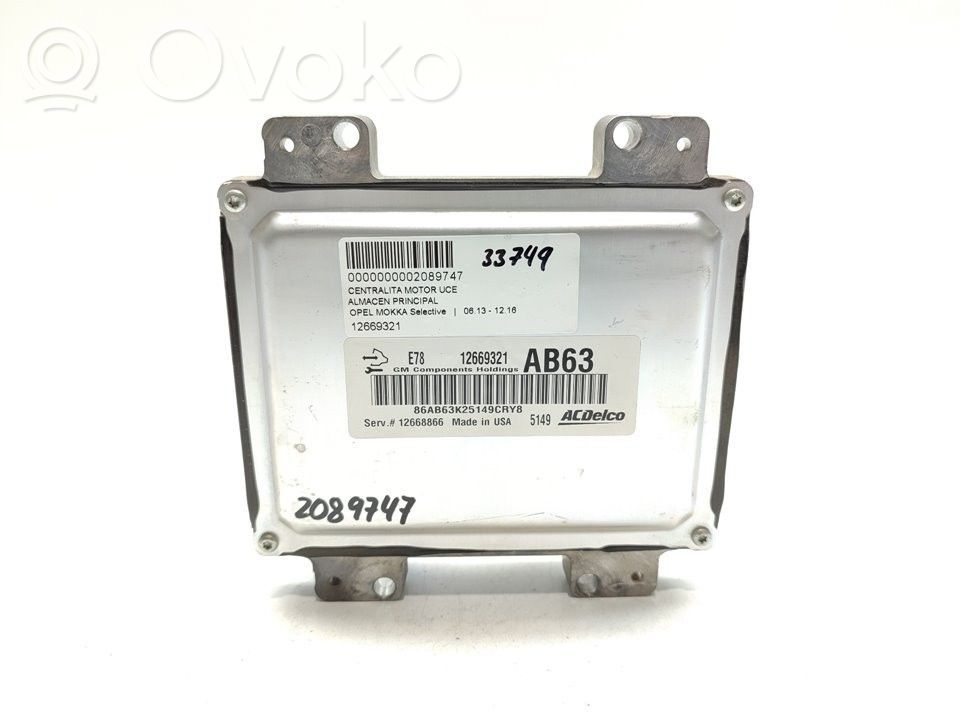 Opel Mokka Engine control unit/module 