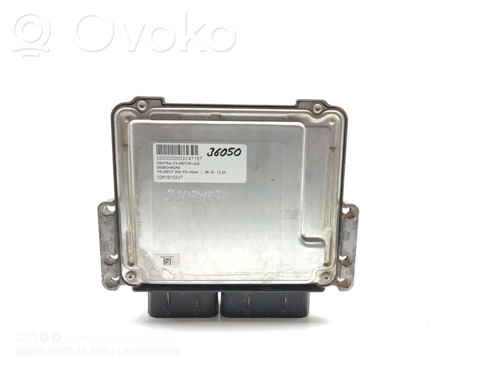 Engine control unit/module   0261S102VT
