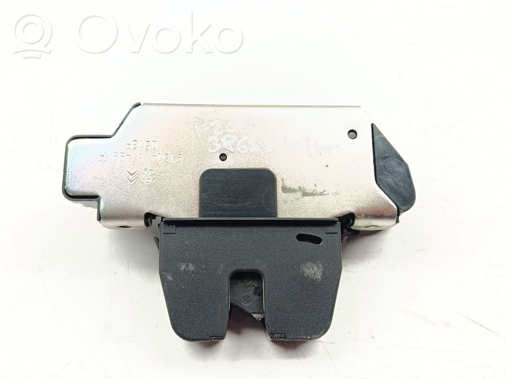 Peugeot 2008 I Tailgate lock latch 