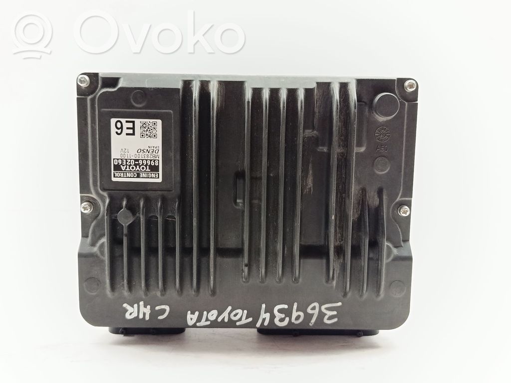 Toyota C-HR II Engine control unit/module 