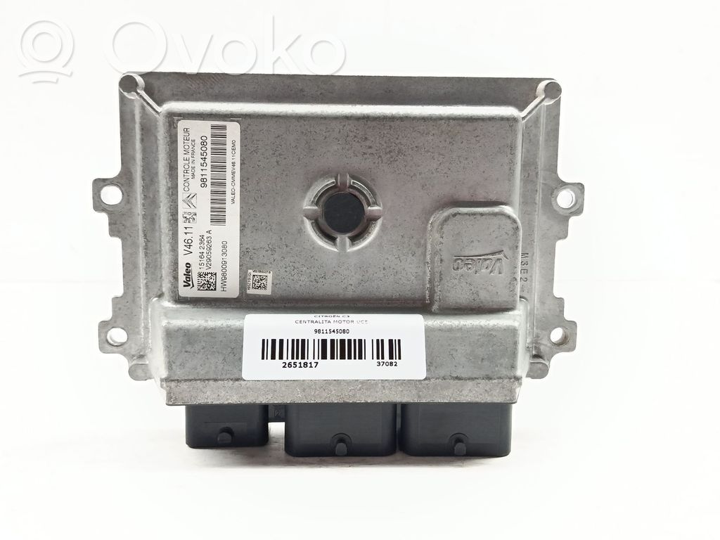 Citroen C3 Engine control unit/module 