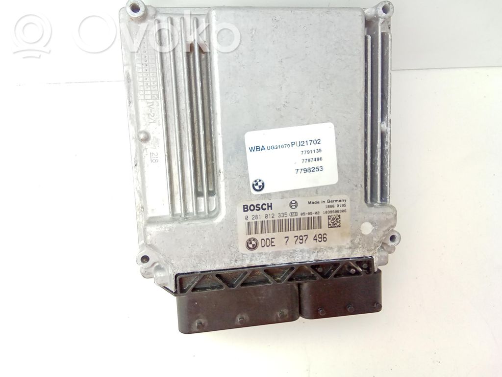 BMW 1 E81 E87 Engine control unit/module 