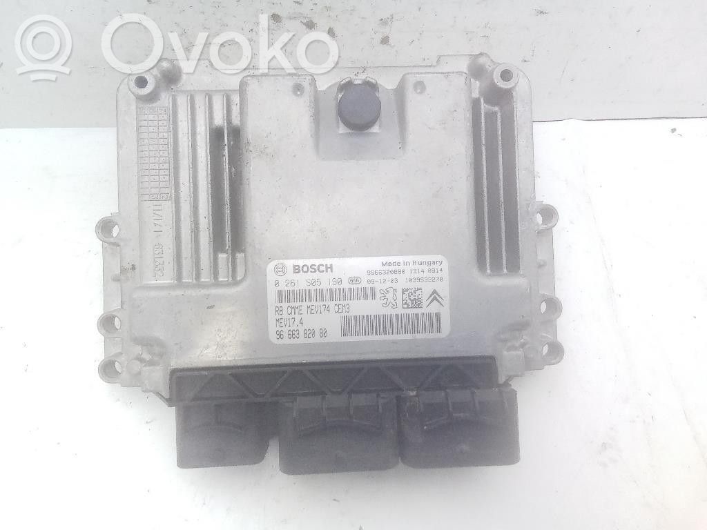 Citroen C3 Engine control unit/module 